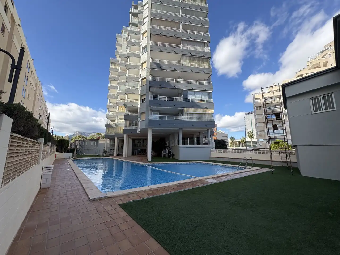Piscina de Apartamento en venta en Calpe / Calp con Terraza y Piscina comunitaria