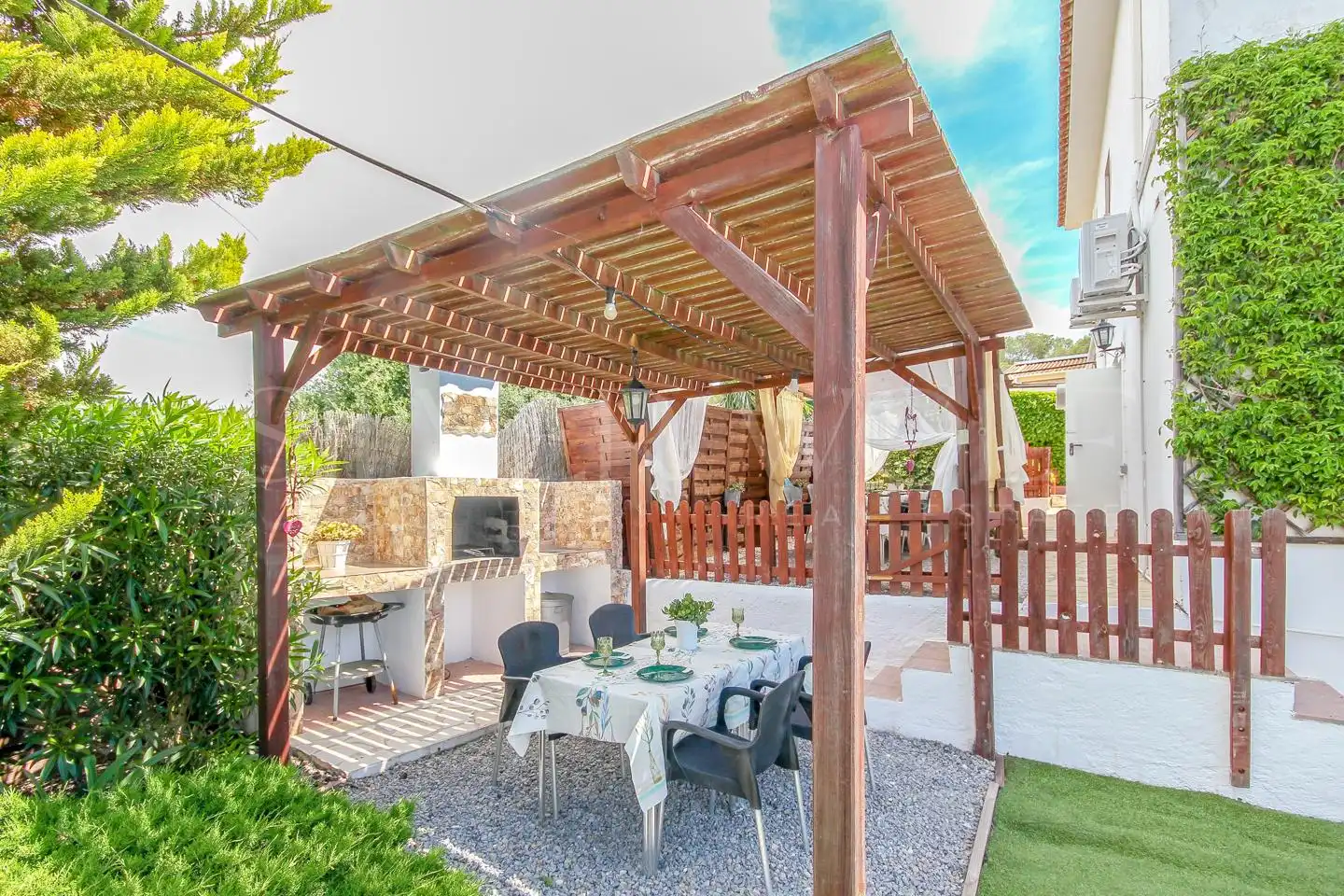 Terrasse von Haus oder Chalet zum Verkauf in Cunit mit Klimaanlage, Heizung und Privatgarten
