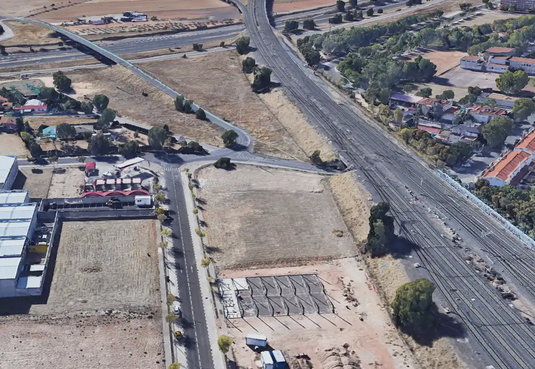 Vista exterior de Terreny industrial en venda en Ciudad Real