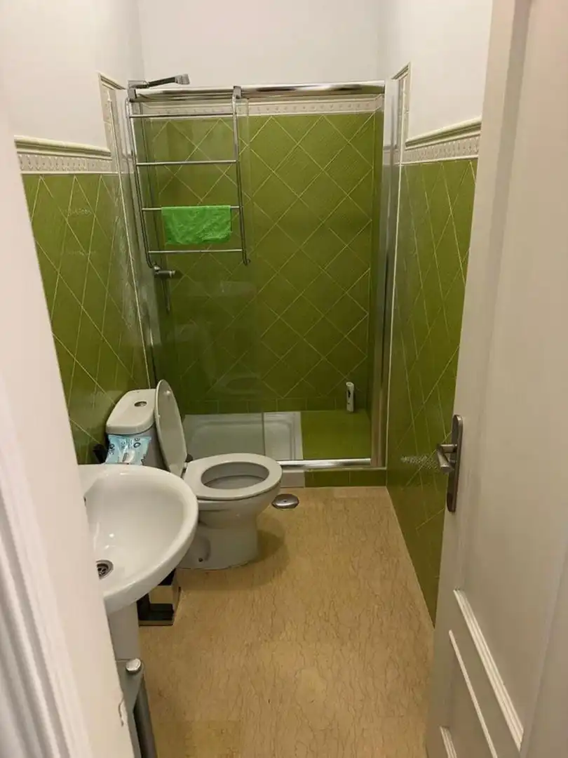 Bany de Casa o xalet de lloguer en Estepona amb Aire condicionat, Jardí privat i Terrassa
