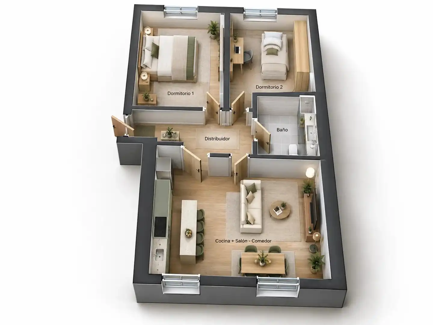 Wohnung zum Verkauf in Calle FAUSTINO OSORIO, imagen 32
