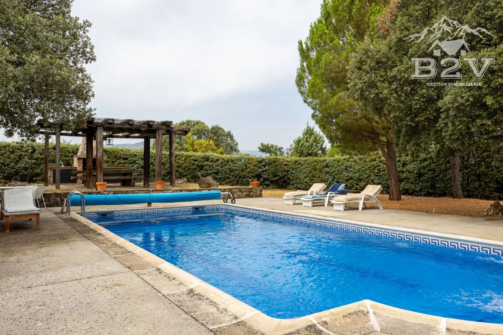 Piscina de Casa o chalet en venta en Garganta de los Montes con Aire acondicionado, Calefacción y Jardín privado