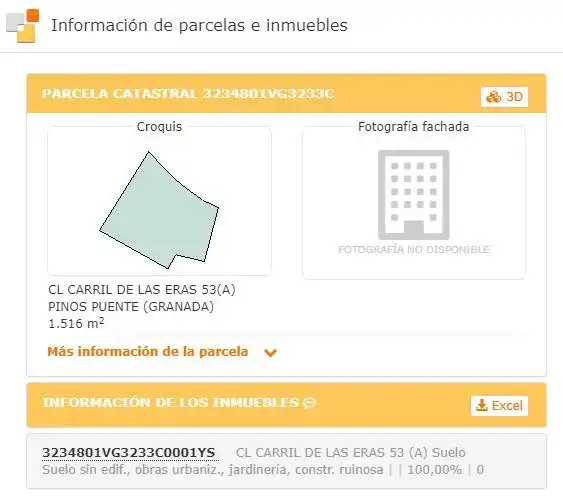 Terreny residencial en venda a Calle de Carril de las Eras, imagen 4