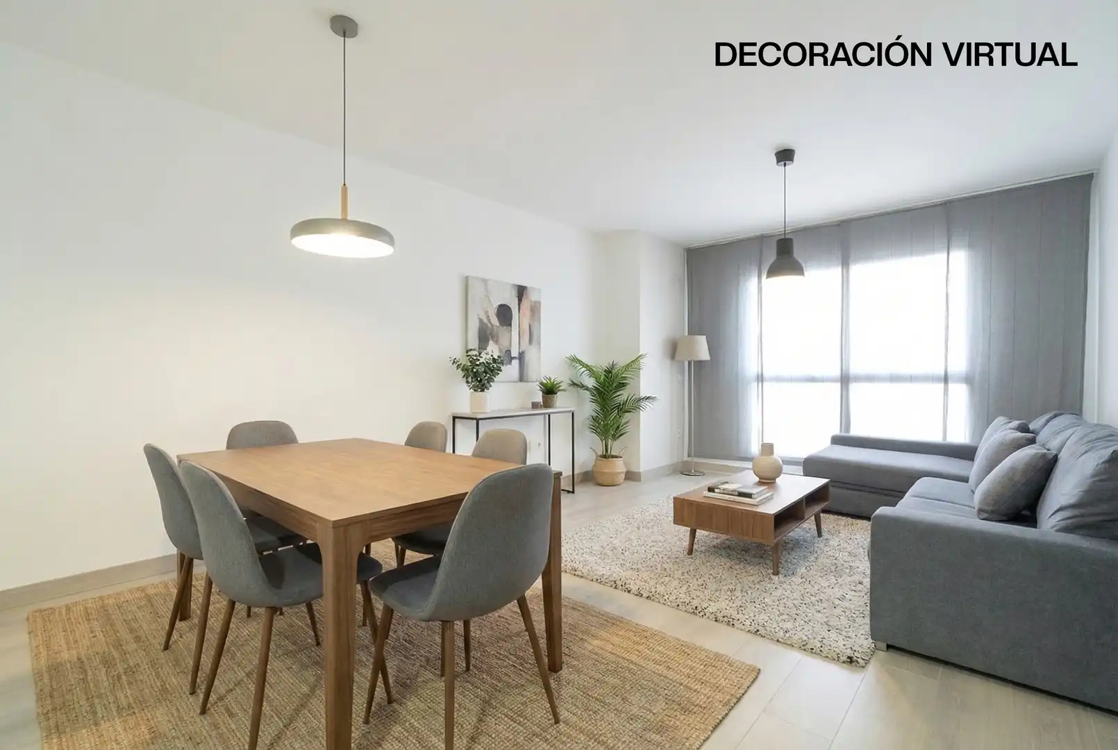 Sala d'estar de Pis en venda en Paterna amb Aire condicionat, Jardí privat i Piscina