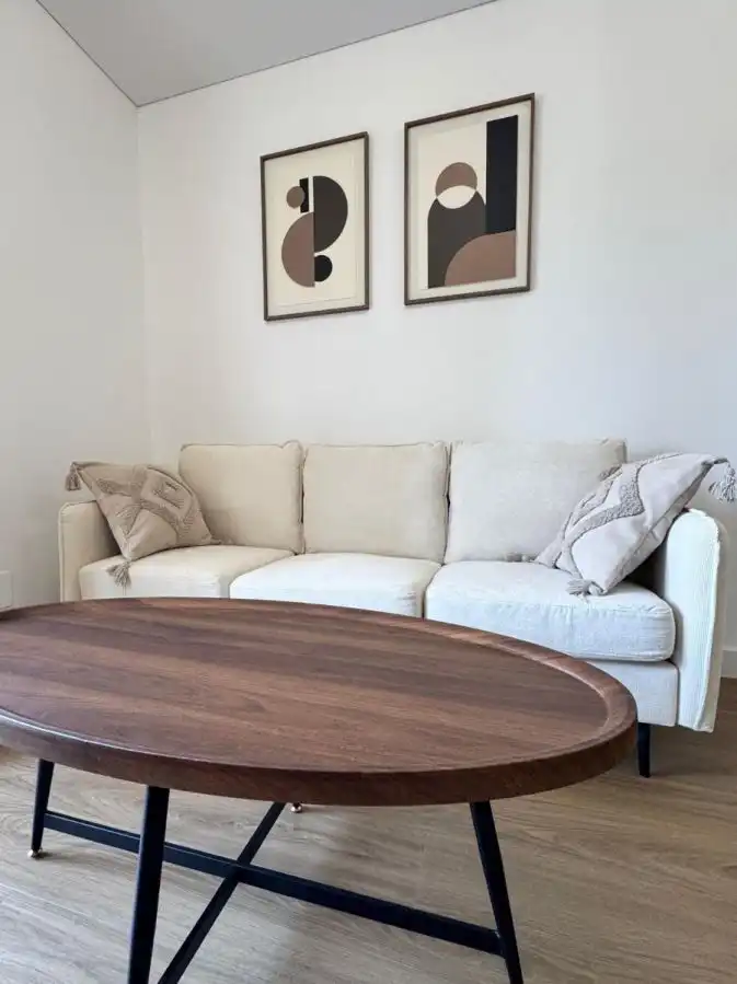 Sala d'estar de Apartament en venda en Pilar de la Horadada amb Aire condicionat, Calefacció i Moblat