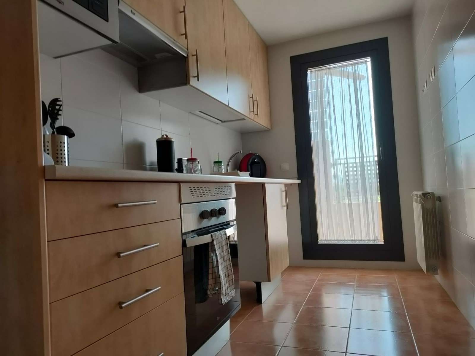 Kitchen of Apartment to share in Alcalá de Henares  with Air Conditioner, Heating and Terrace