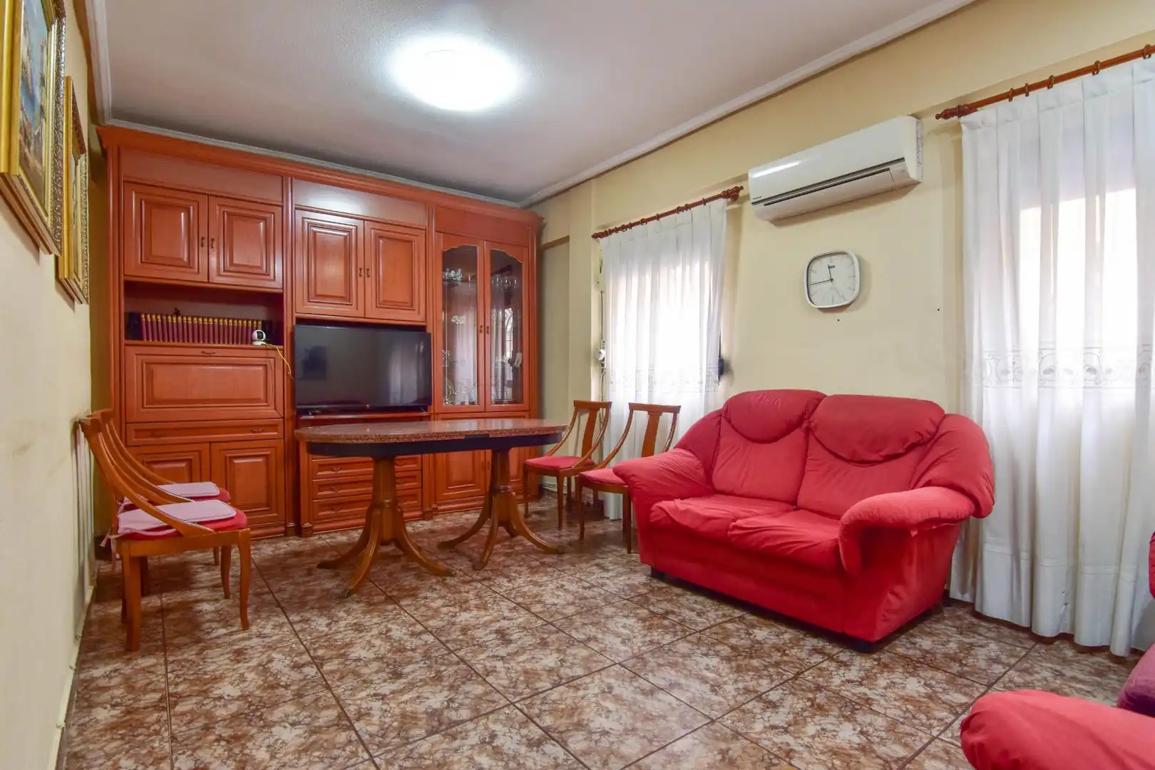 Living room of Flat for sale in Valencia  with Air Conditioner and Terrace
