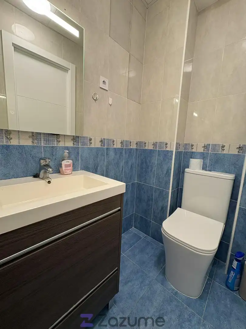 Bathroom of Flat for rent in Torrevieja  with Air Conditioner, Terrace and Swimming Pool