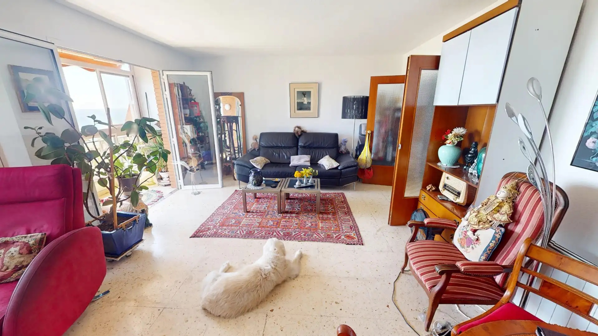 Sala d'estar de Pis en venda en Alicante / Alacant amb Calefacció i Terrassa
