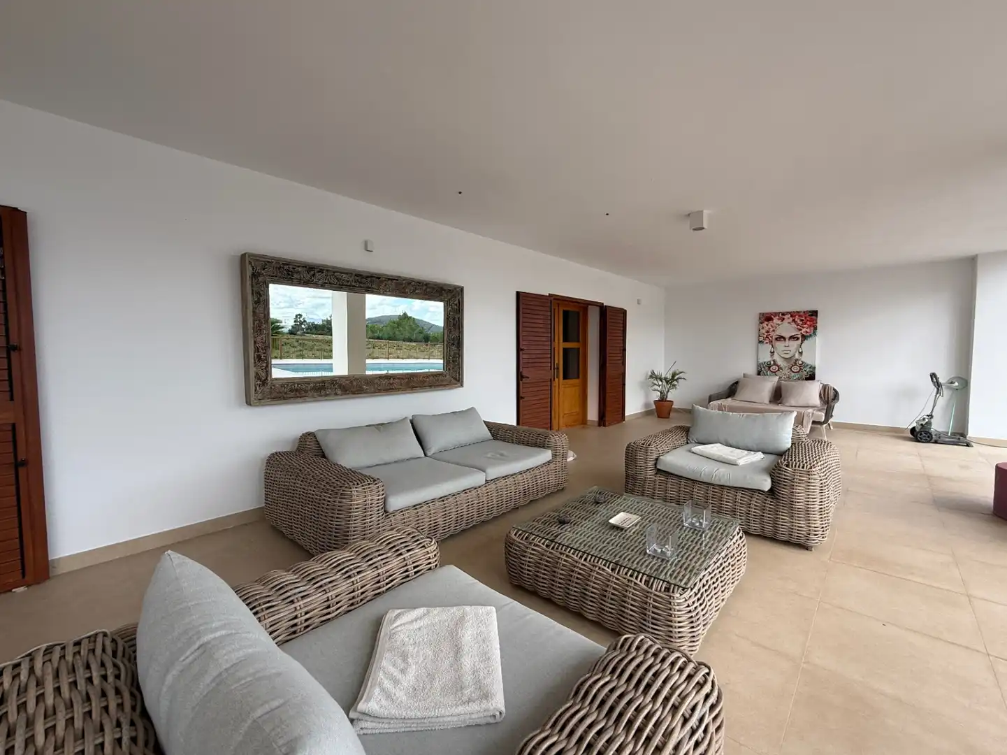 Living room of Houses for sale in Sant Joan de Labritja  with Air Conditioner, Heating and Terrace