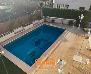 Swimming pool of House or chalet for sale in Málaga Capital  with Air Conditioner, Private garden and Terrace