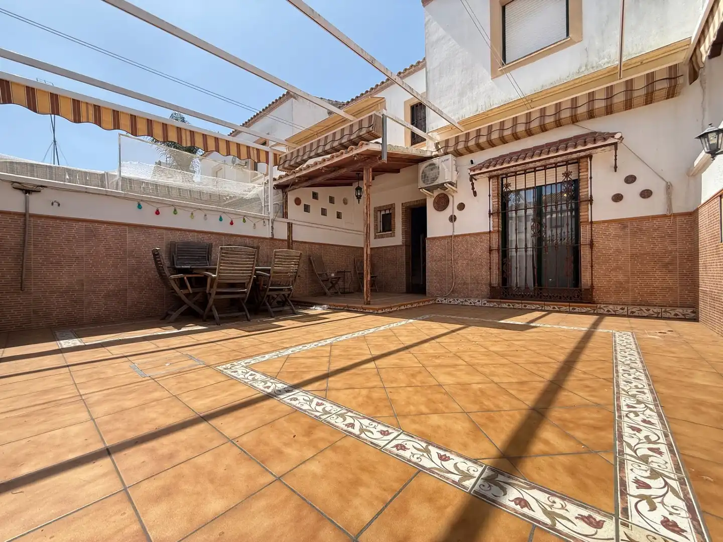 Terraza de Casa adosada en venta en Aljaraque con Trastero y Amueblado