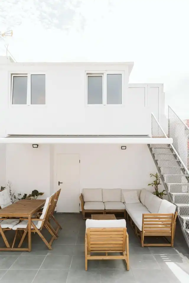 Balcony of Attic for rent in Las Palmas de Gran Canaria  with Air Conditioner, Terrace and Furnished