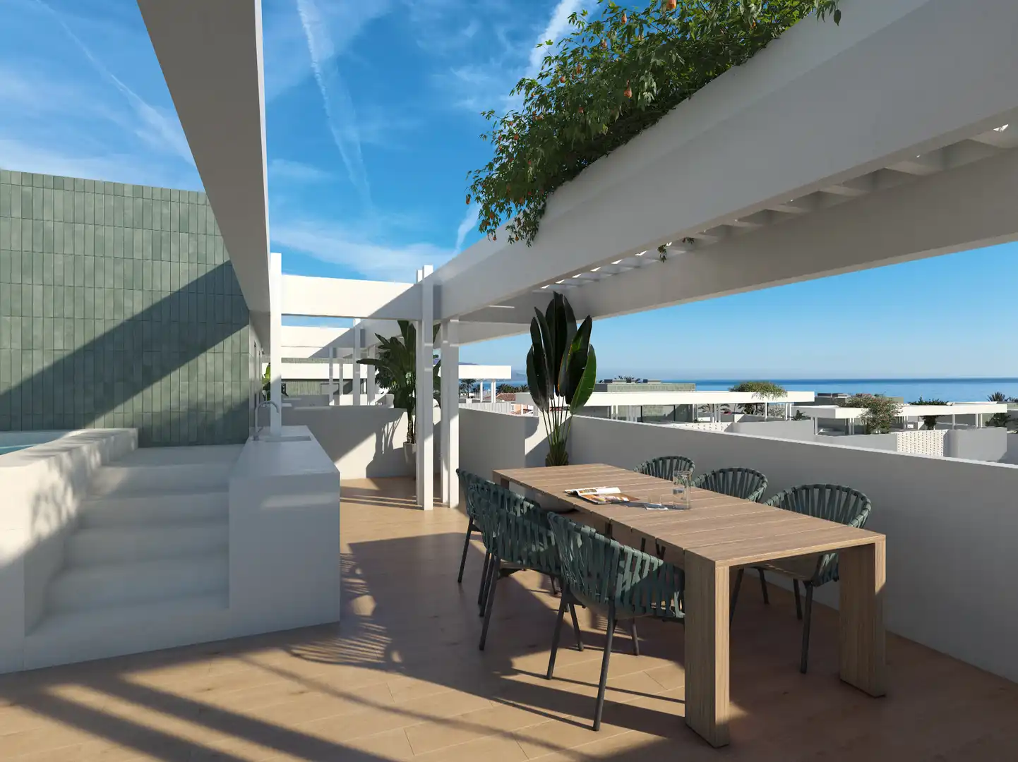 New build Flat with pool for sale in Las Marinas - Pueblo Laguna, imagen 12