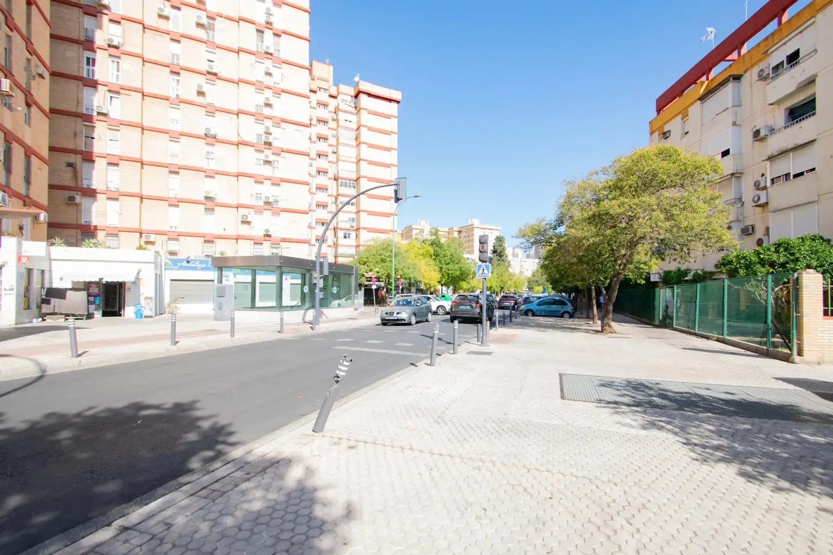 Vista exterior de Piso en venta en Sevilla con Balcón