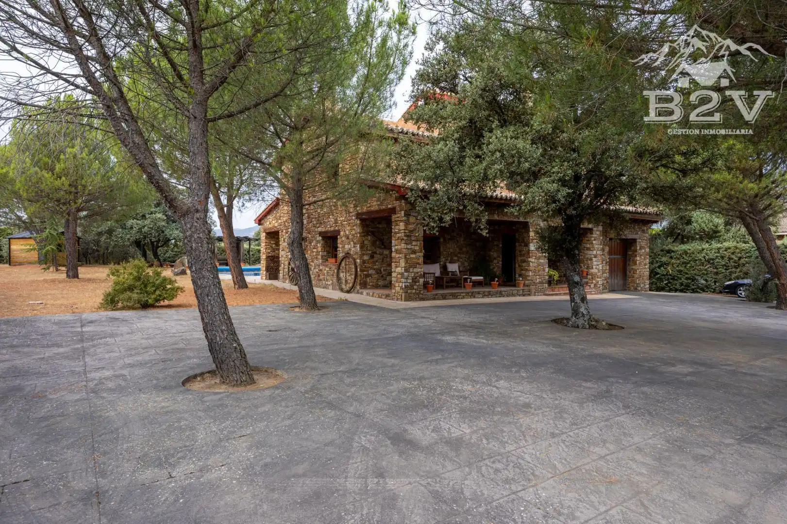 Vista exterior de Casa o chalet en venta en Garganta de los Montes con Aire acondicionado, Calefacción y Jardín privado