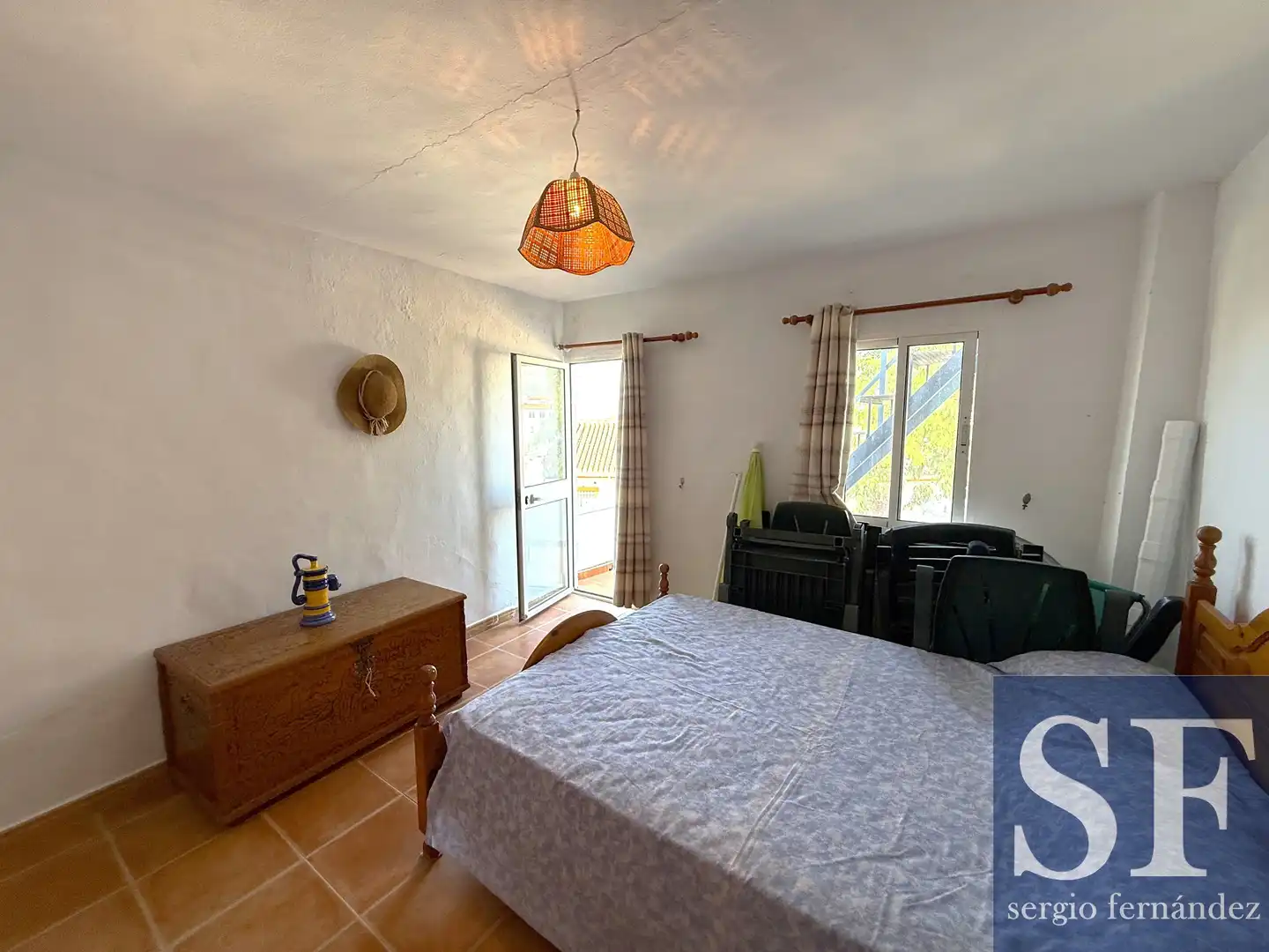 Habitación de Casa adosada en venta en Cómpeta