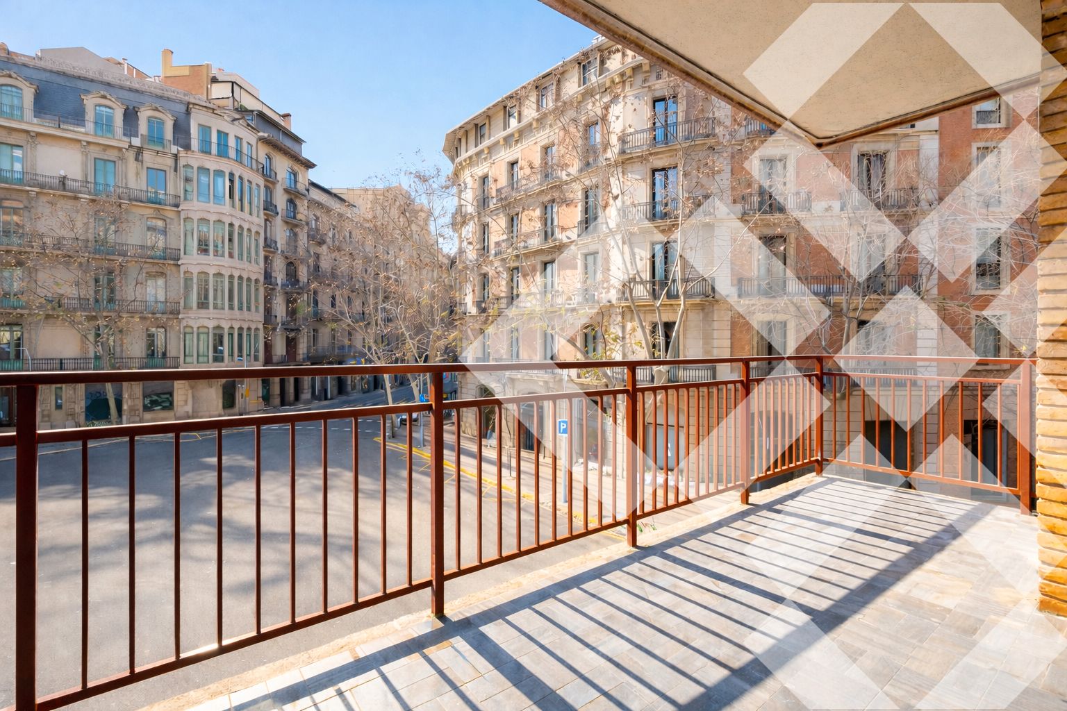 Exterior view of Flat for sale in  Barcelona Capital  with Heating, Parquet flooring and Terrace