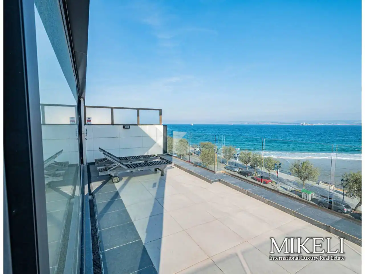 Terrasse von Wohnung zum Verkauf in Santander mit Heizung, Parkett und Terrasse