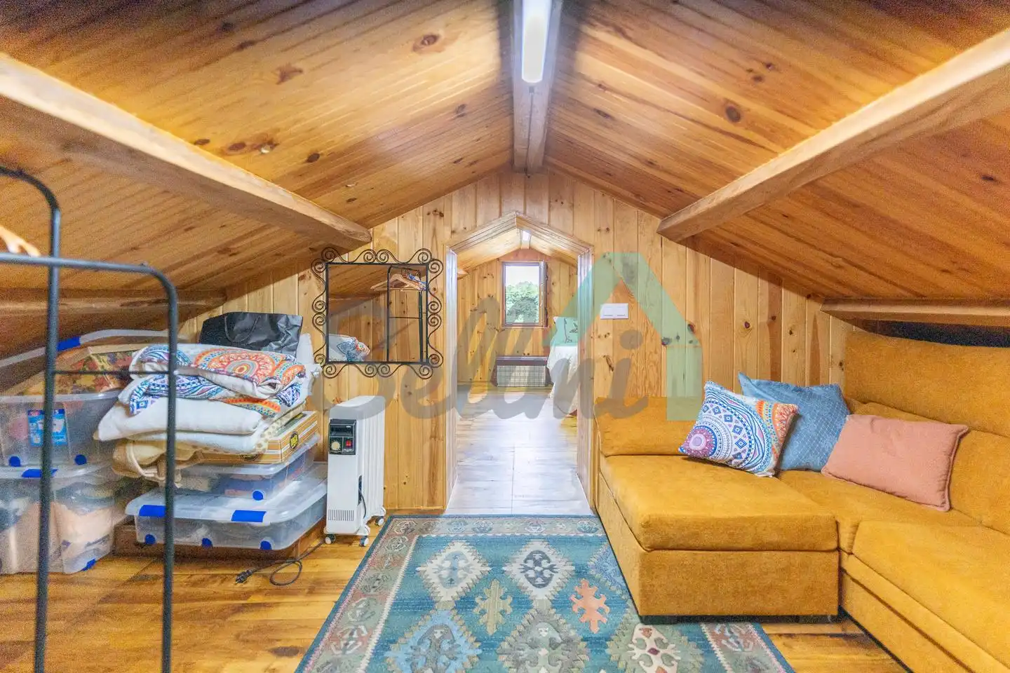 Bedroom of Houses for sale in Valdés - Luarca  with Private garden, Parquet flooring and Terrace
