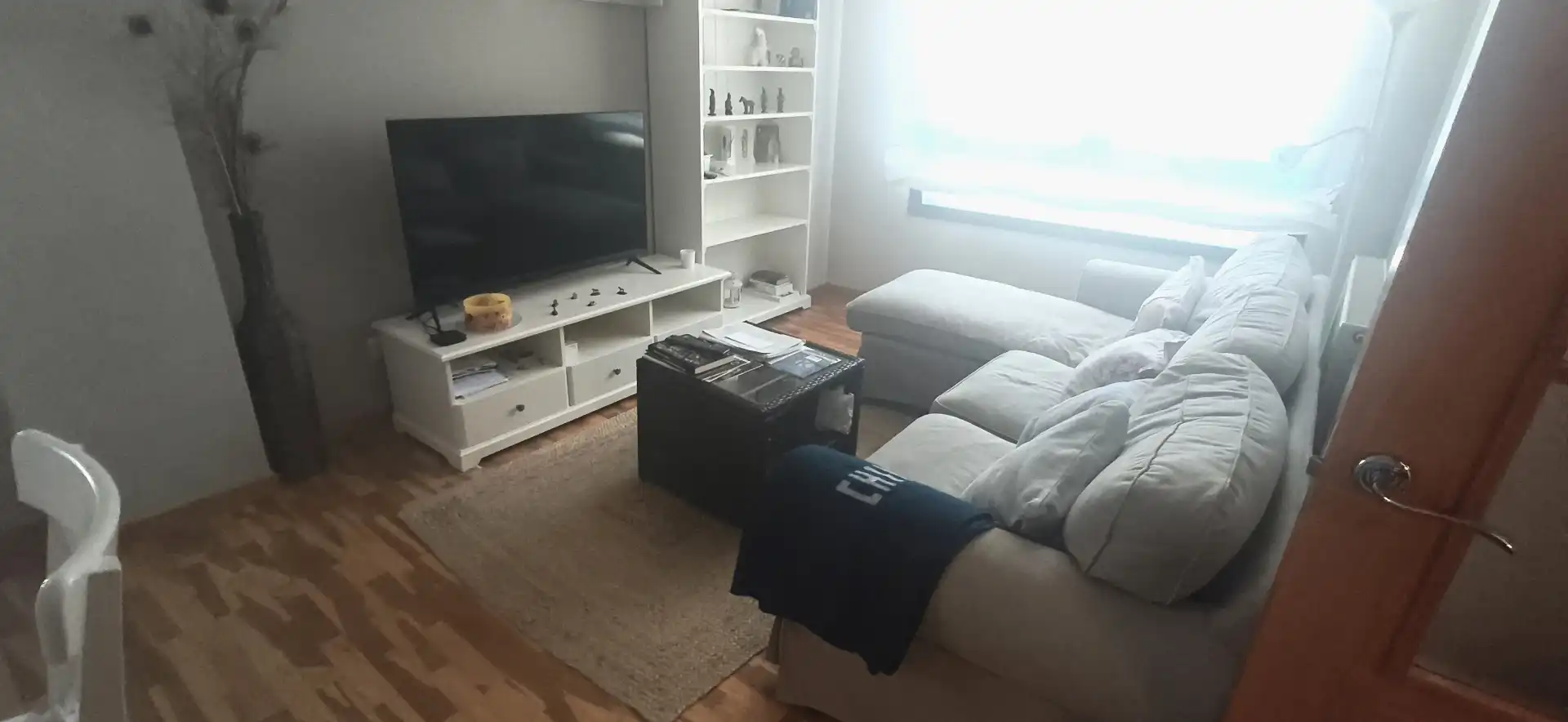 Sala de estar de Piso de alquiler en Burgos con Calefacción, Parquet y Trastero