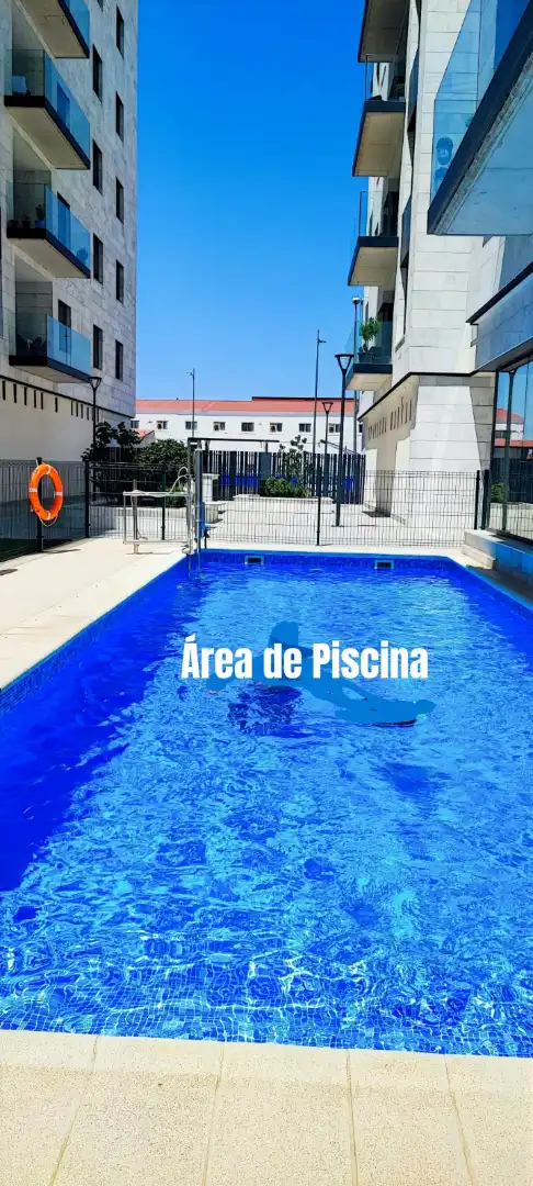 Swimming pool of Flat for rent in Alcázar de San Juan  with Air Conditioner, Heating and Private garden