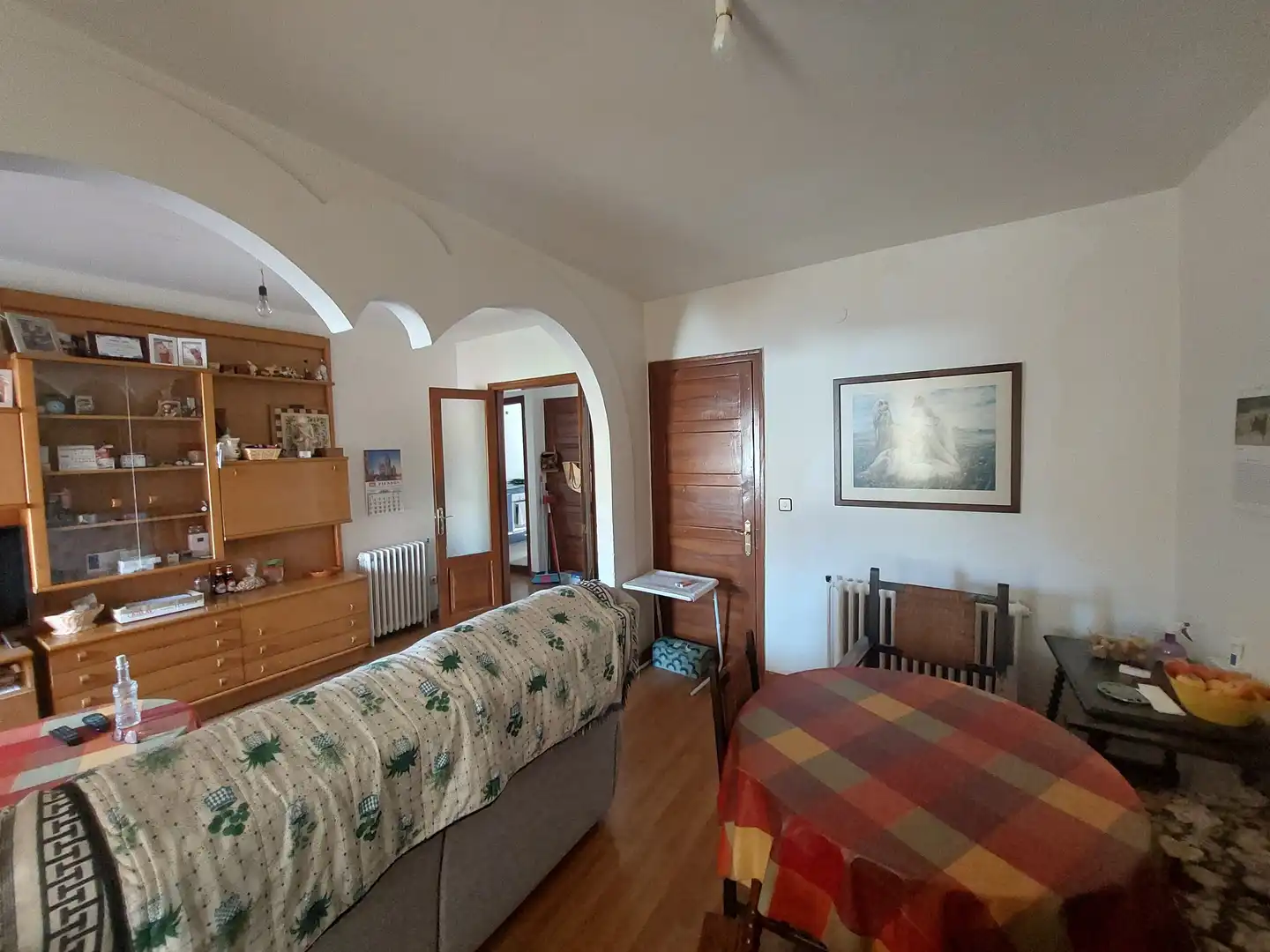 Sala d'estar de Casa o xalet en venda en Boñar amb Calefacció, Jardí privat i Terrassa