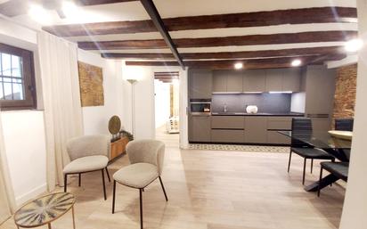 Kitchen of Flat for sale in  Barcelona Capital  with Parquet flooring, Terrace and Alarm