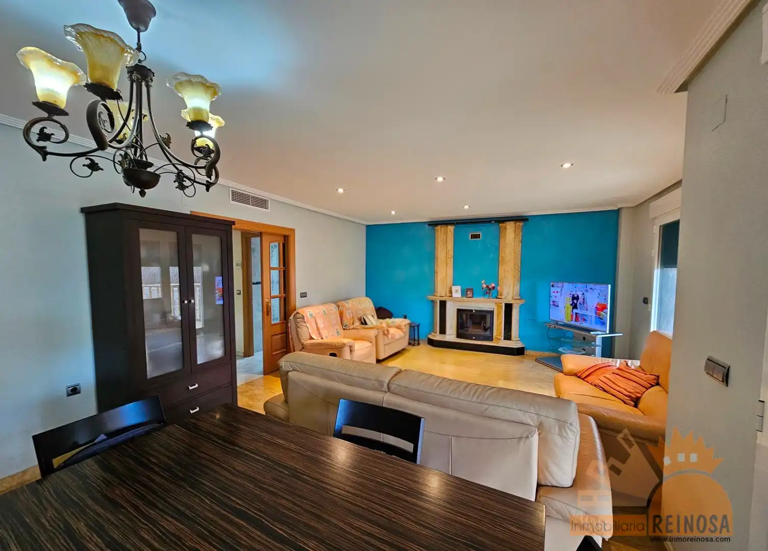 Sala de estar de Casa o chalet en venta en Molina de Segura con Aire acondicionado, Calefacción y Jardín privado