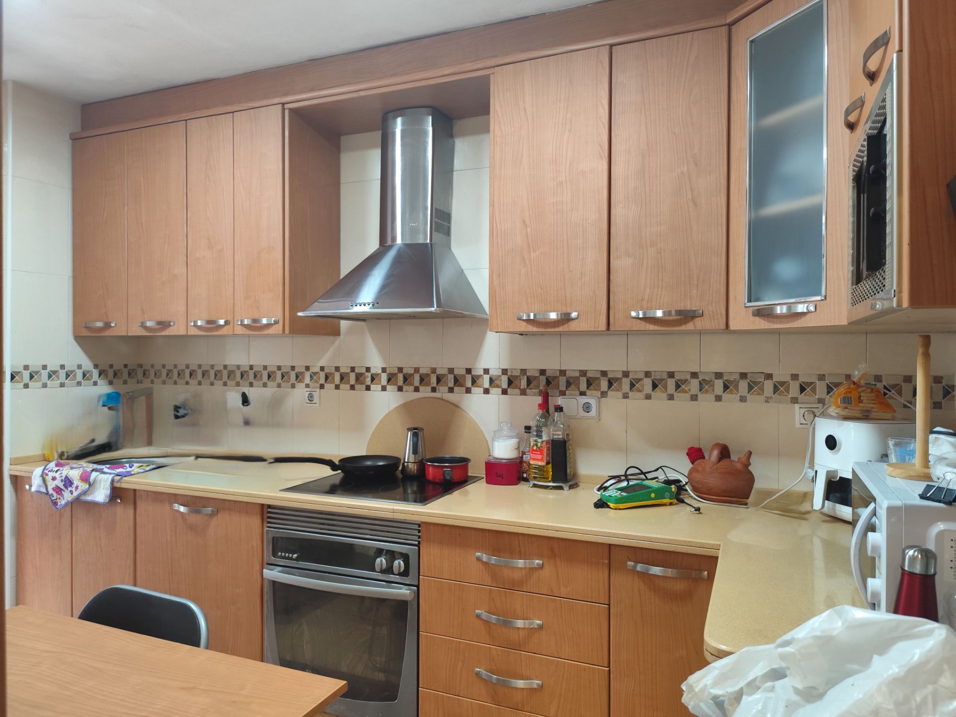 Kitchen of Apartment for sale in  Murcia Capital  with Storage room and Furnished