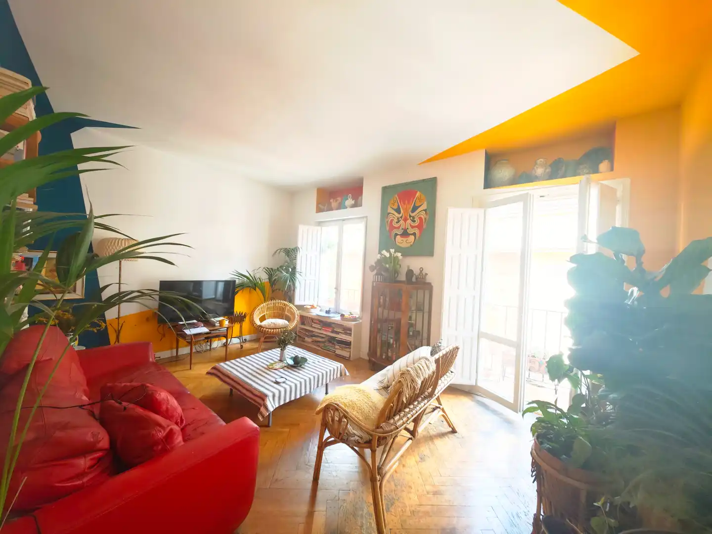 Sala d'estar de Pis en venda en Madrid amb Calefacció, Parquet i Forn