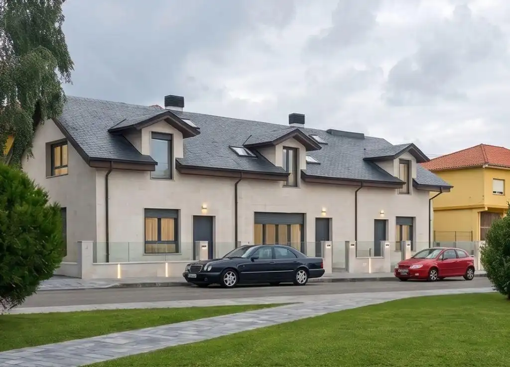 Vista exterior de Casa o chalet en venta en Torrelavega  con Calefacción, Terraza y Trastero