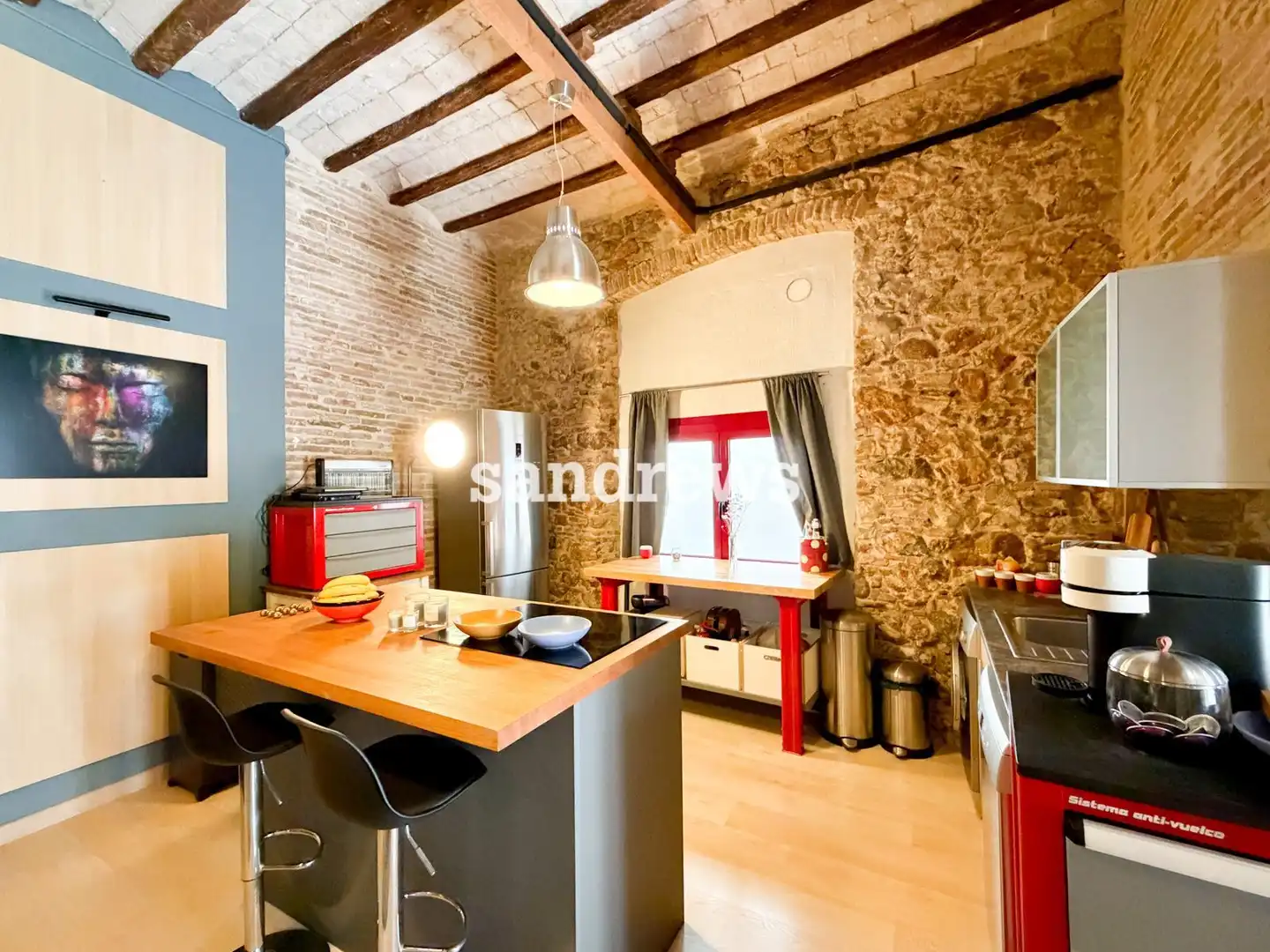 Kitchen of Flat for sale in Figueres  with Heating