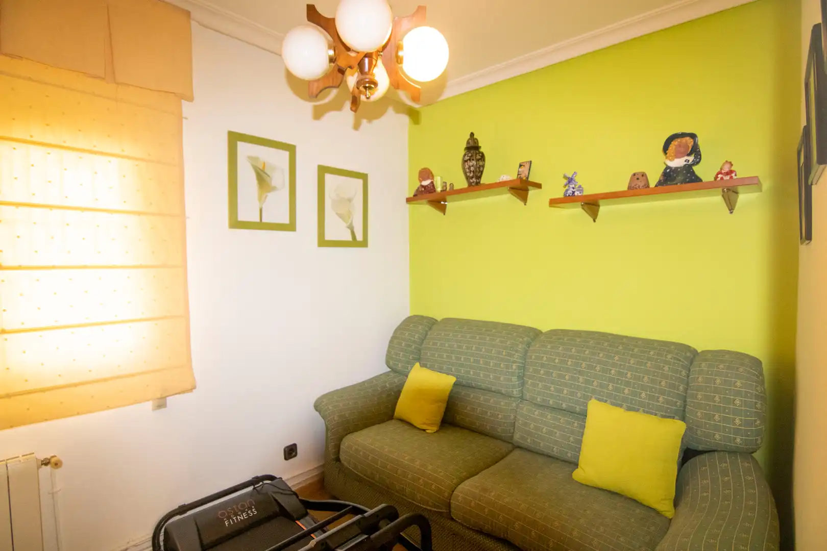 Living room of Flat for sale in Madrid  with Terrace and Furnished