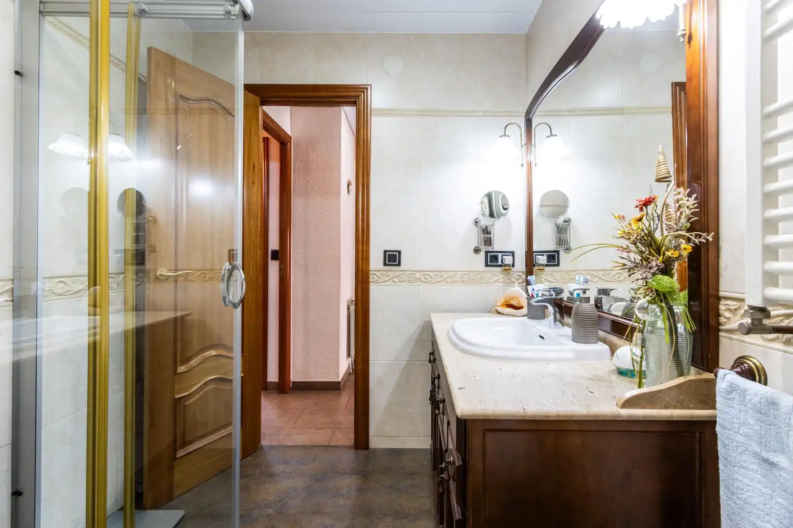 Baño de Casa o chalet en venta en Sabadell con Aire acondicionado, Calefacción y Terraza