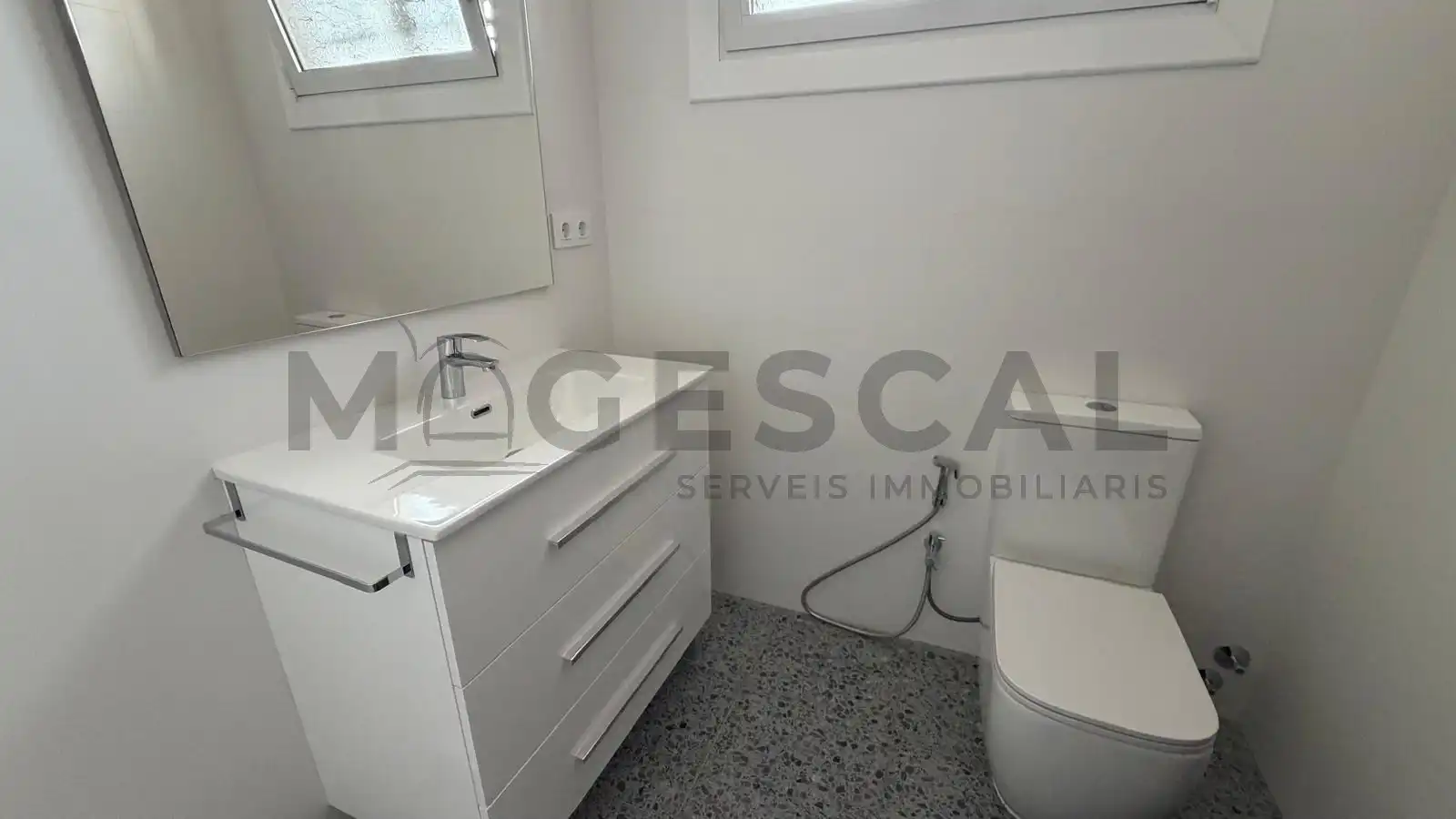 Bany de Finca rústica de lloguer en Caldes de Montbui amb Aire condicionat, Calefacció i Terrassa