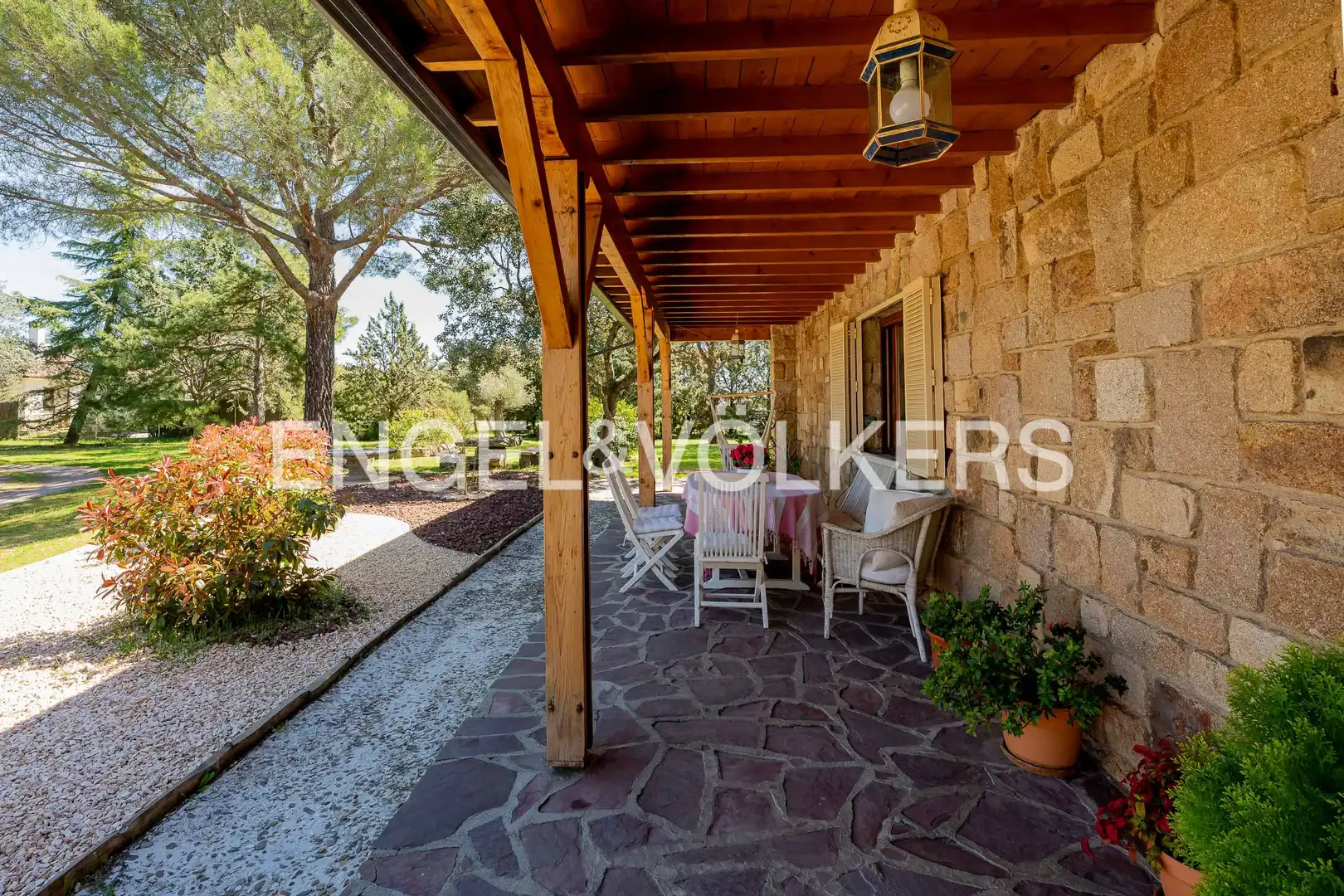 Terraza de Casa o chalet en venta en Galapagar con Aire acondicionado, Calefacción y Jardín privado