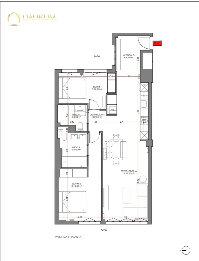 Flat with lift for sale in Guzman El Bueno, imagen 23