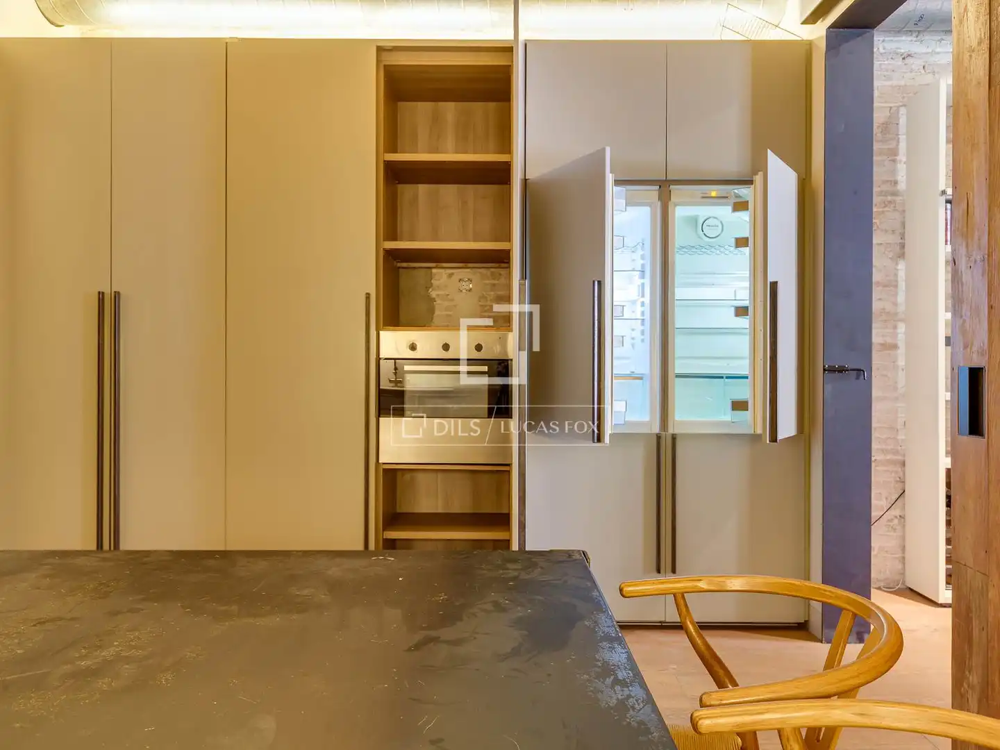 Cocina de Piso en venta en Barcelona con Aire acondicionado, Terraza y Amueblado