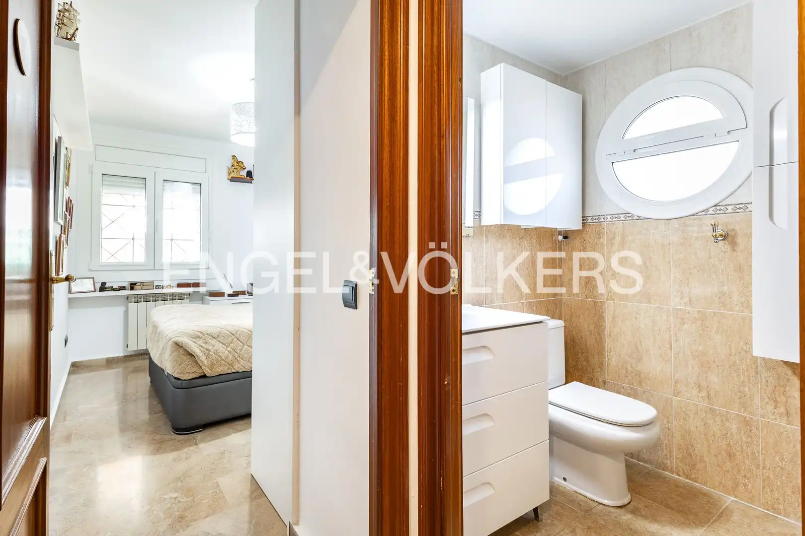 Schlafzimmer von Wohnung zum Verkauf in Mataró mit Klimaanlage, Heizung und Terrasse