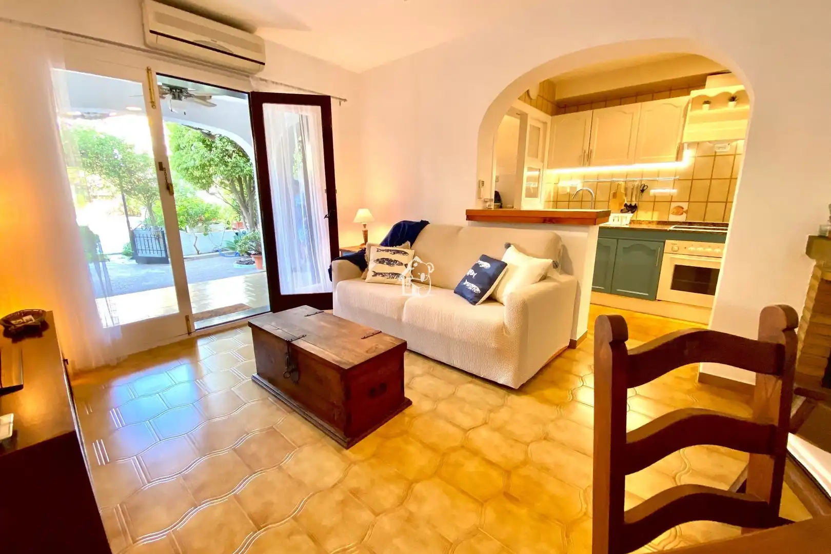 Living room of Flat for rent in Orihuela  with Air Conditioner, Terrace and Swimming Pool