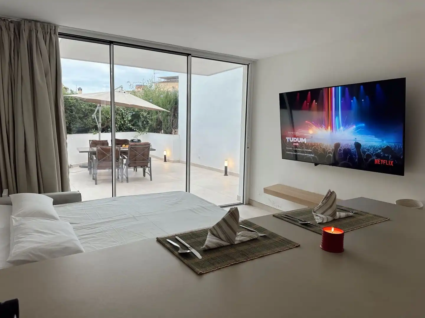Terrassa de Apartament de lloguer en Marbella amb Aire condicionat, Calefacció i Moblat