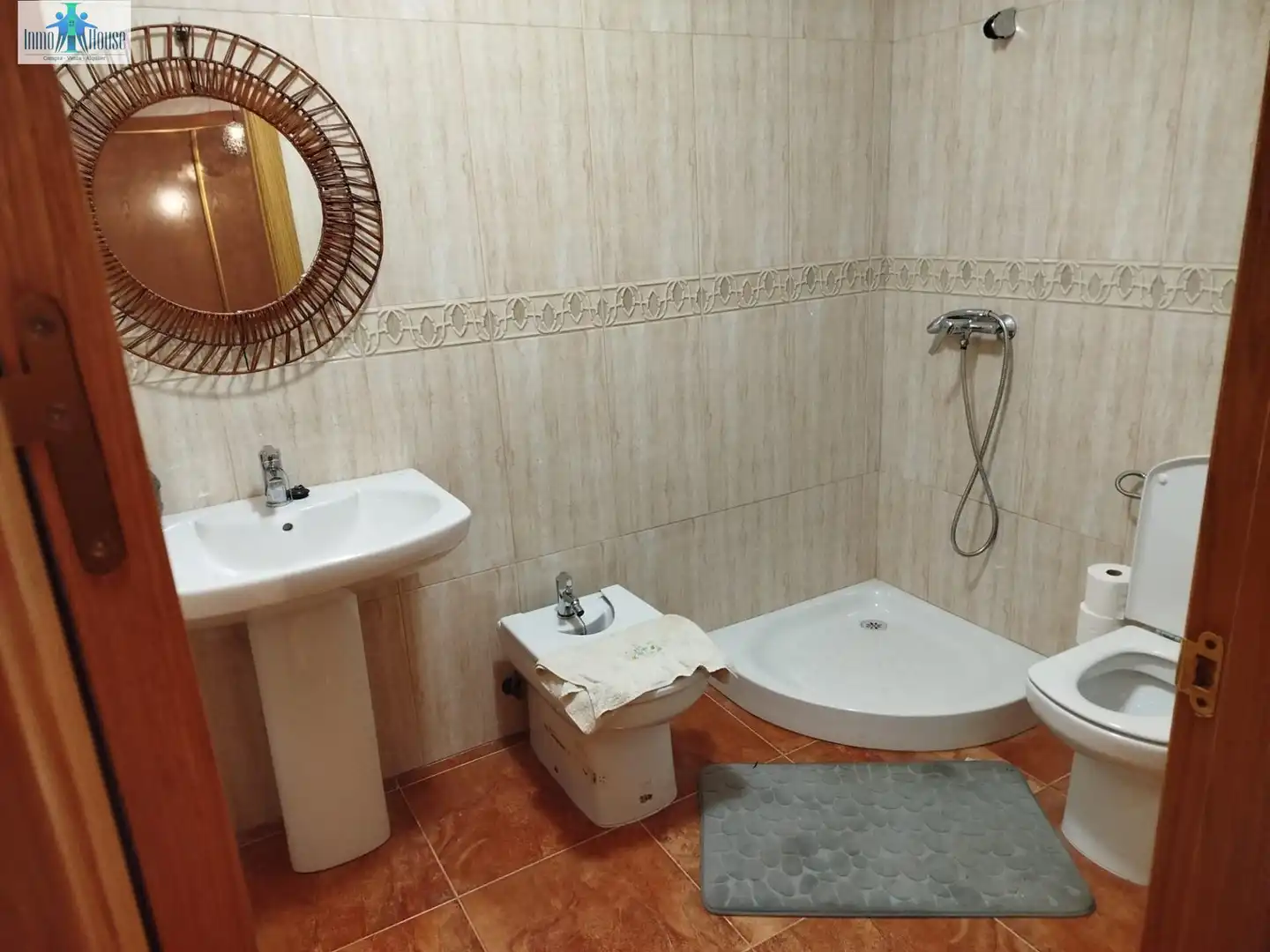 Baño de Casa o chalet en venta en Pozohondo con Calefacción, Terraza y Piscina