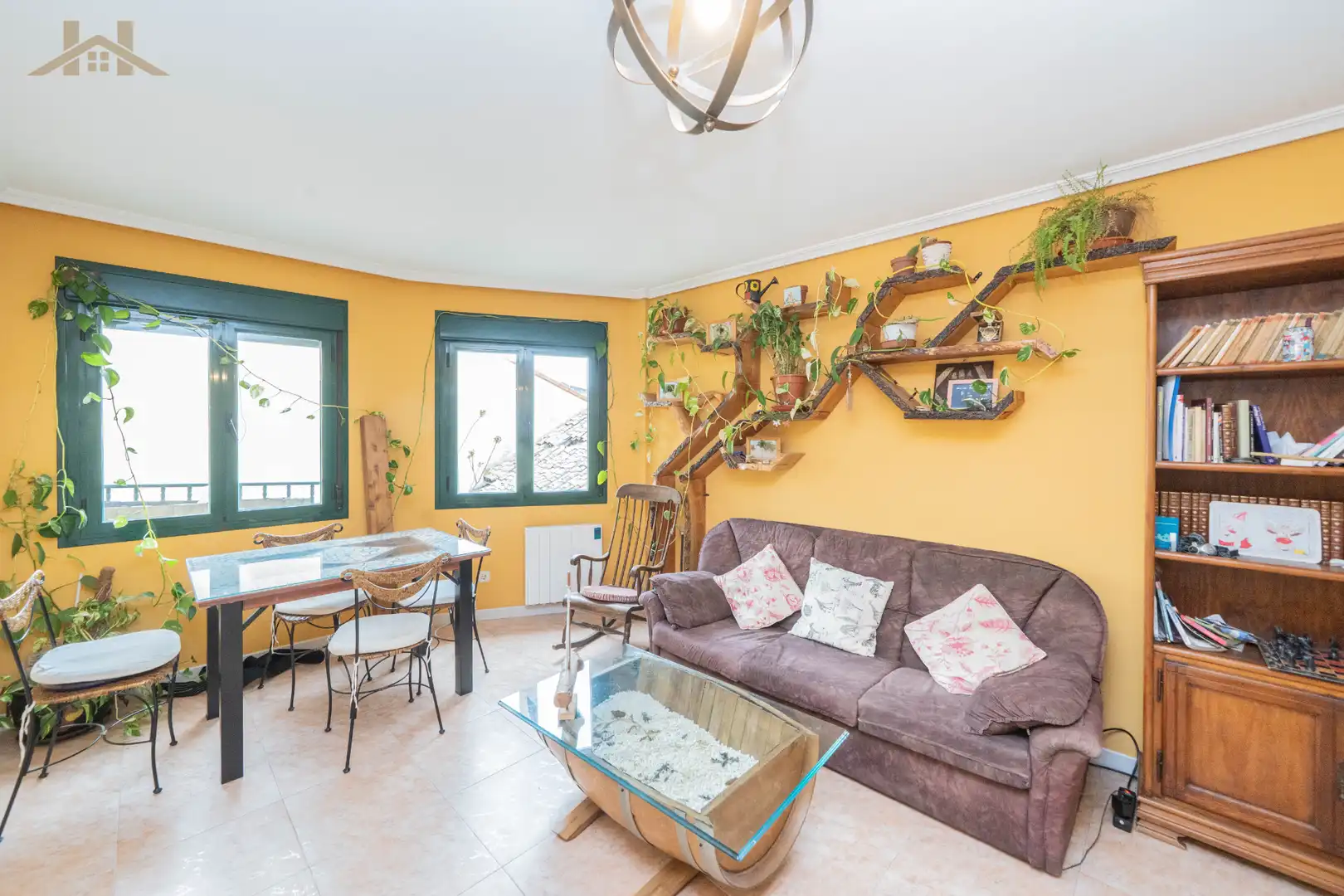 Sala de estar de Dúplex en venta en Collado Mediano con Calefacción y Terraza