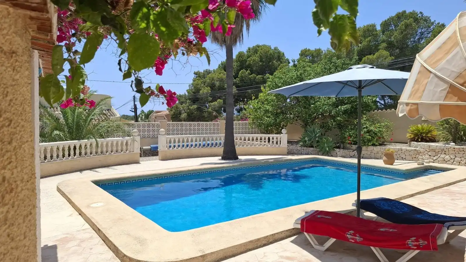 Piscina de Casa o xalet en venda en Benissa amb Aire condicionat, Calefacció i Jardí privat