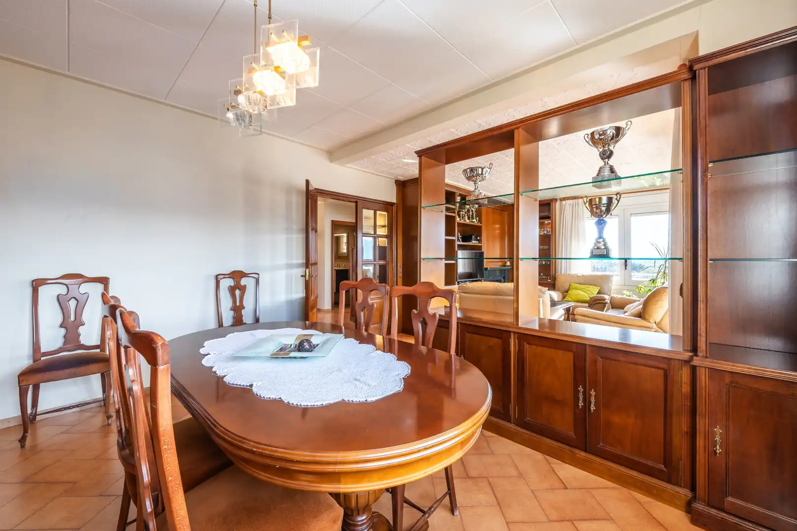 Comedor de Casa o chalet en venta en Banyoles con Terraza, Piscina y Balcón