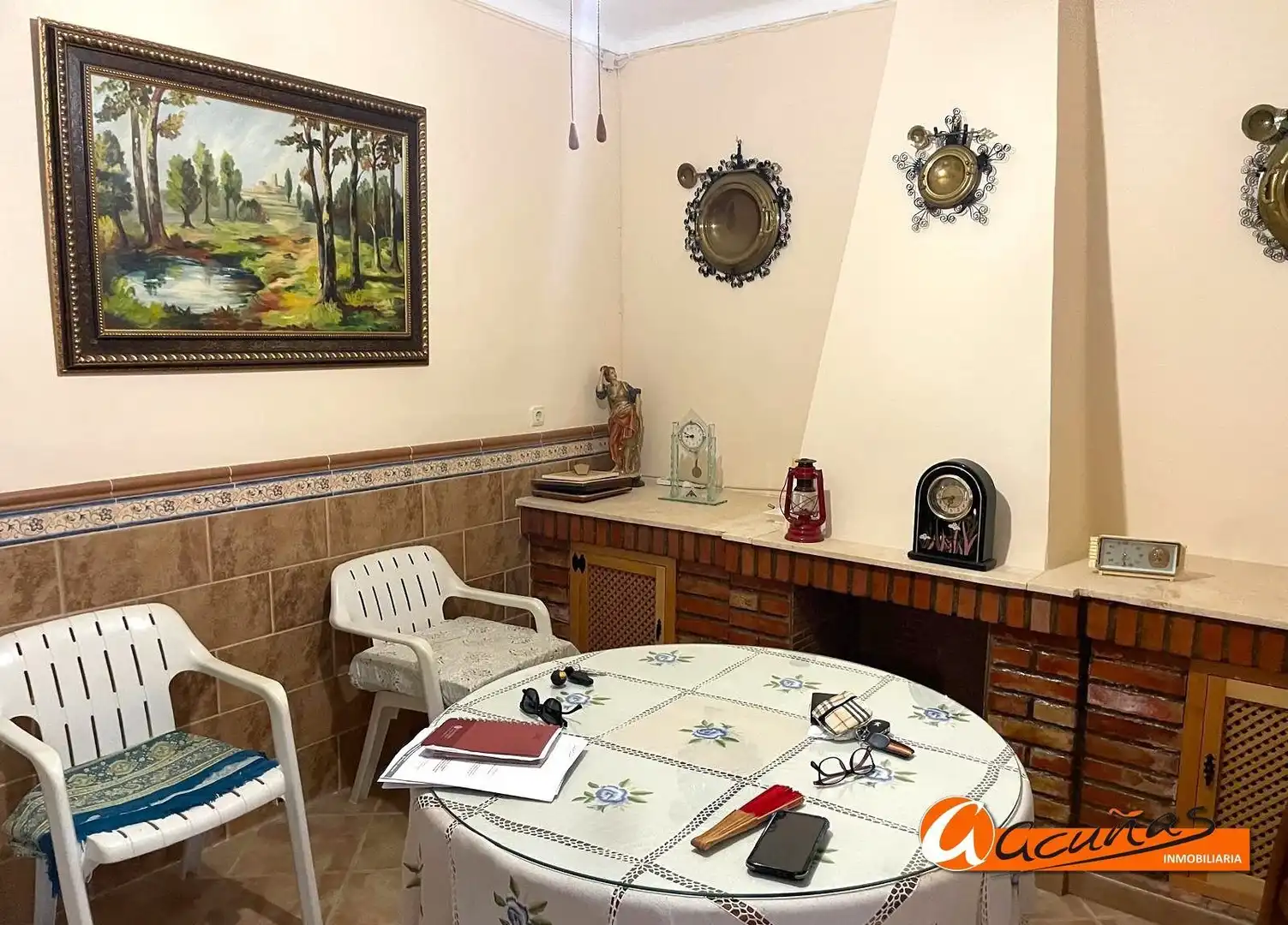 Cocina de Casa adosada en venta en Alameda con Trastero