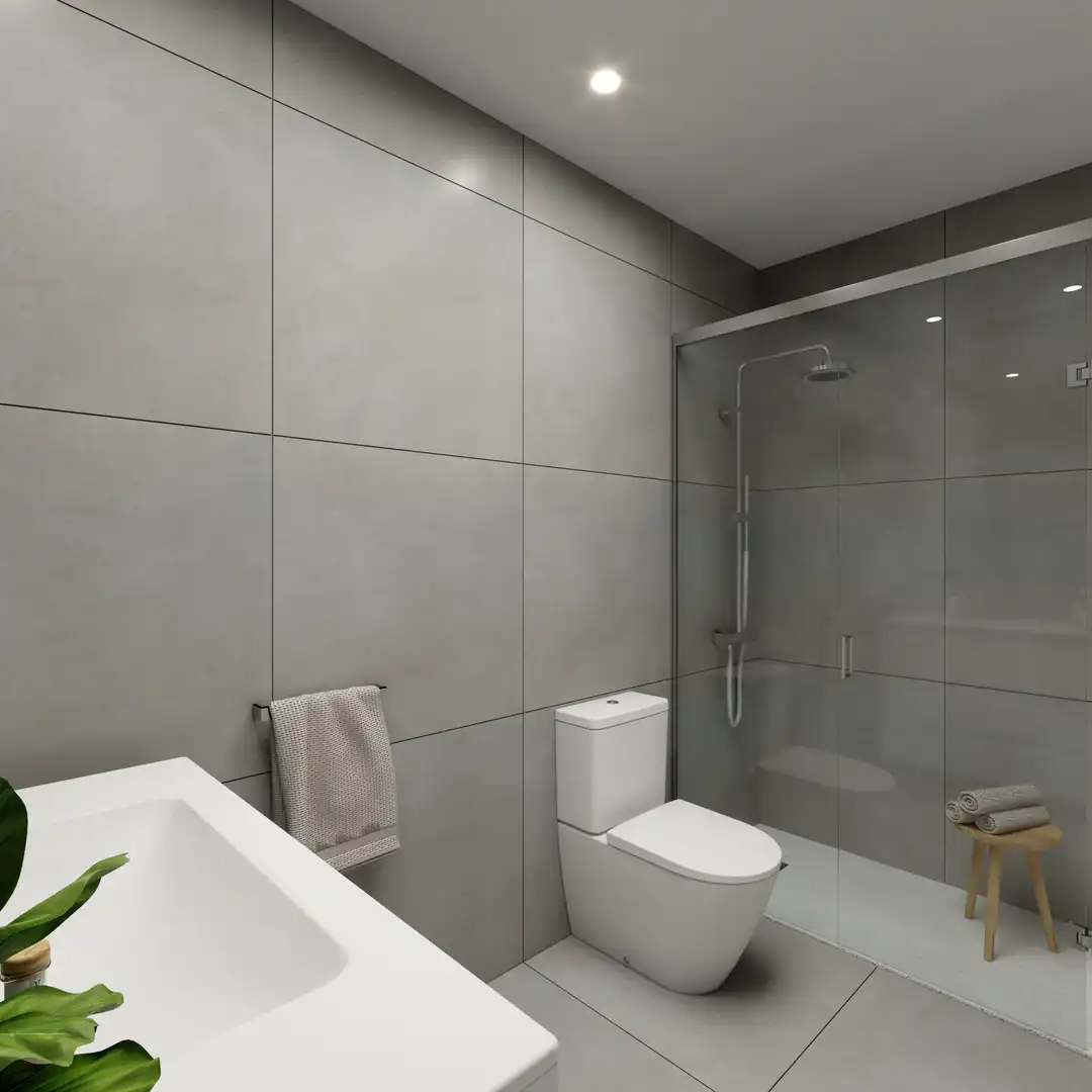 Baño de Ático en venta en Riudellots de la Selva con Aire acondicionado, Calefacción y Parquet
