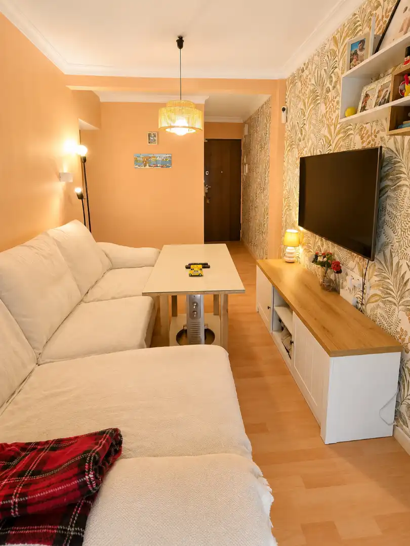 Living room of Flat for sale in San Juan de Aznalfarache  with Air Conditioner