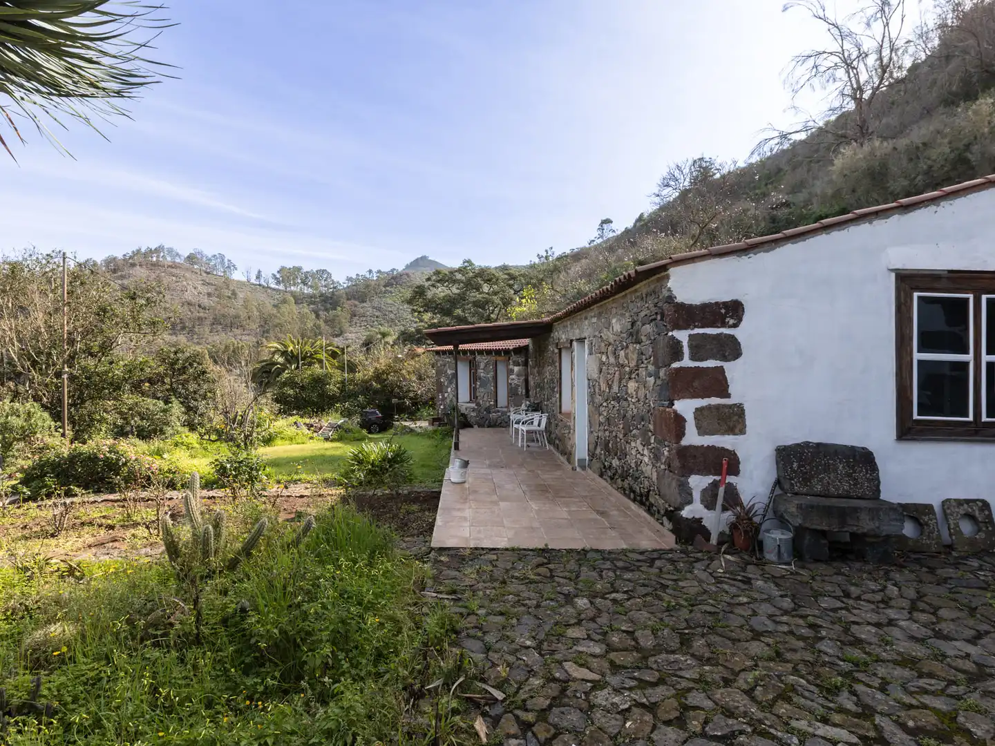 Vista exterior de Finca rústica en venta en Tegueste con Jardín privado, Terraza y Horno